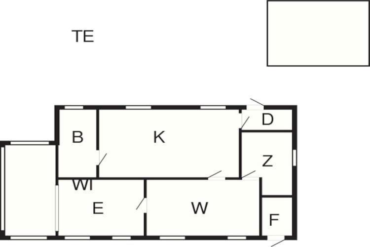 4 Person Holiday Home In T Nder Tonder Exterior photo